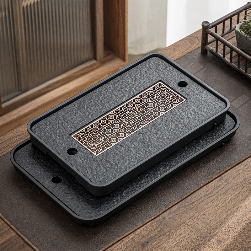 茶盘楠歌德长方形密胺简约