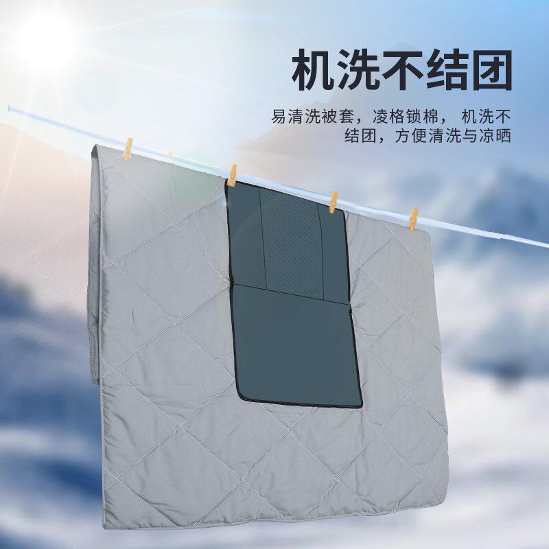 极氪001/007/X汽车腰u靠头枕车载座椅抱枕被子两用折叠多功能2合1