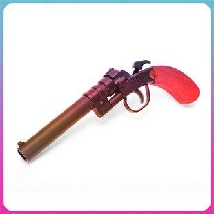 合金喷子 手炮 阿舍特Ms1873荒野大镖客合金左轮手炮防真模型玩具
