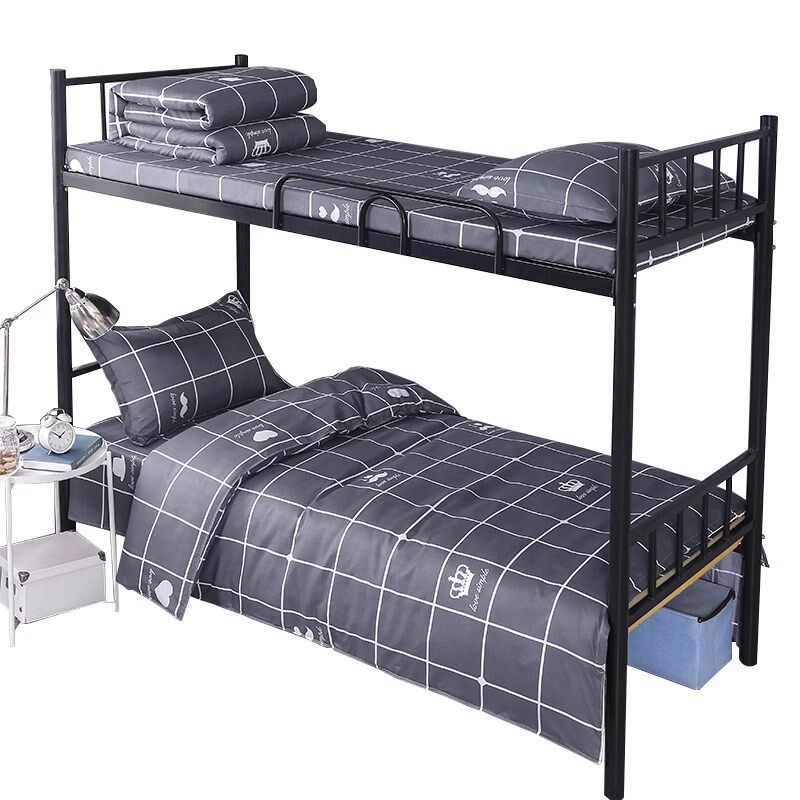 大学生宿舍床单人三件套床上用y品被褥全套一整套被套被子四件套