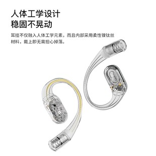 竹林鸟抚琴OWS T10开放式真z无线蓝牙耳机不入耳气传导挂耳式运动