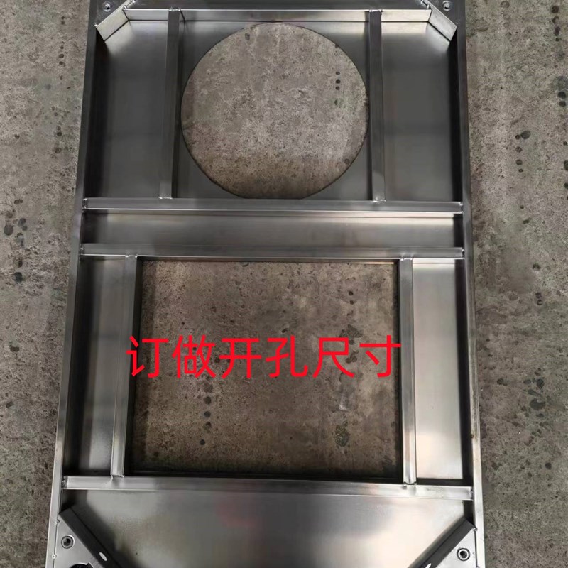 订做商用不锈钢灶台架厨房单双猛火灶G架两层汤桶锅工作台保温桶