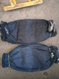 劳保帆布家居清洁袖套牛仔布套袖宽松紧袖口防污防尘长袖口袖套