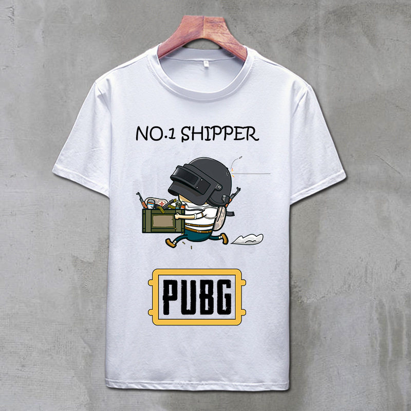 徐老师老徐杂货铺男装衣服短袖t恤绝地吃鸡求生pubg青年学生体恤在类目 男装, T恤中 - 来自Buy2taobao.com提供专业的淘宝代购服务