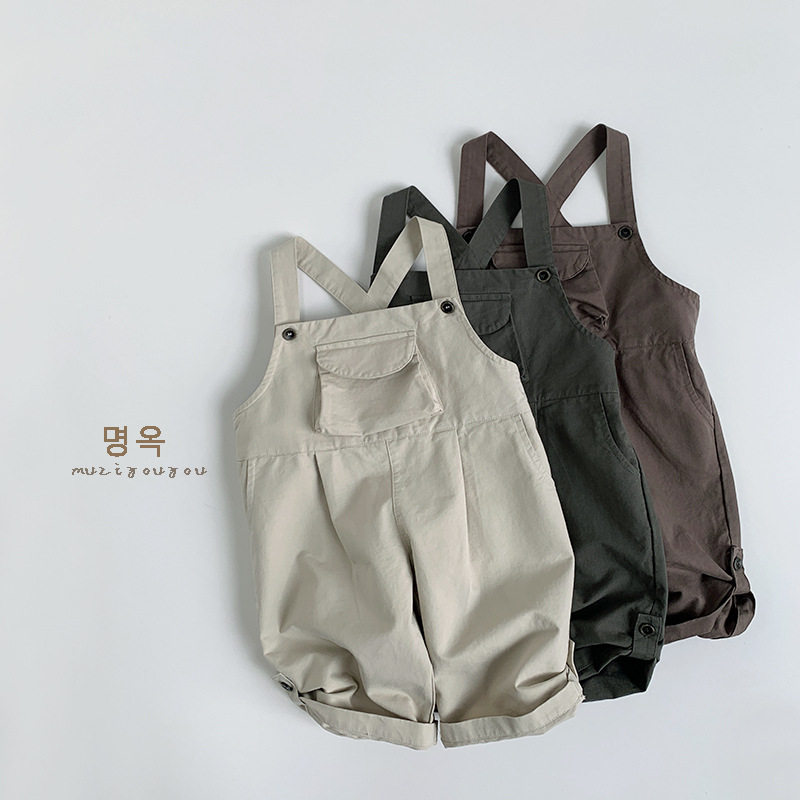 2026萌宝入儿童背带裤春季新款男女童韩版休闲百搭裤子日系童装潮,童装/婴儿装/亲子装,裤子,淘宝优惠券,粉丝福利购,淘宝优惠卷