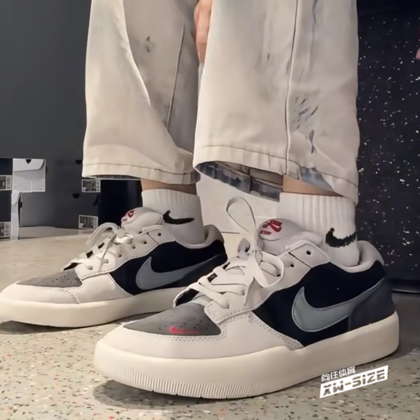 向往体育 Nike/耐克SB Force 58男子复古休闲板鞋DV5477 CZ2959