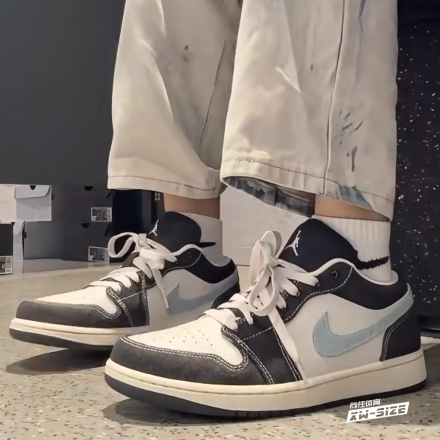 向往体育Nike Air Jordan1男子AJ1复古新款休闲板鞋JA4395-041