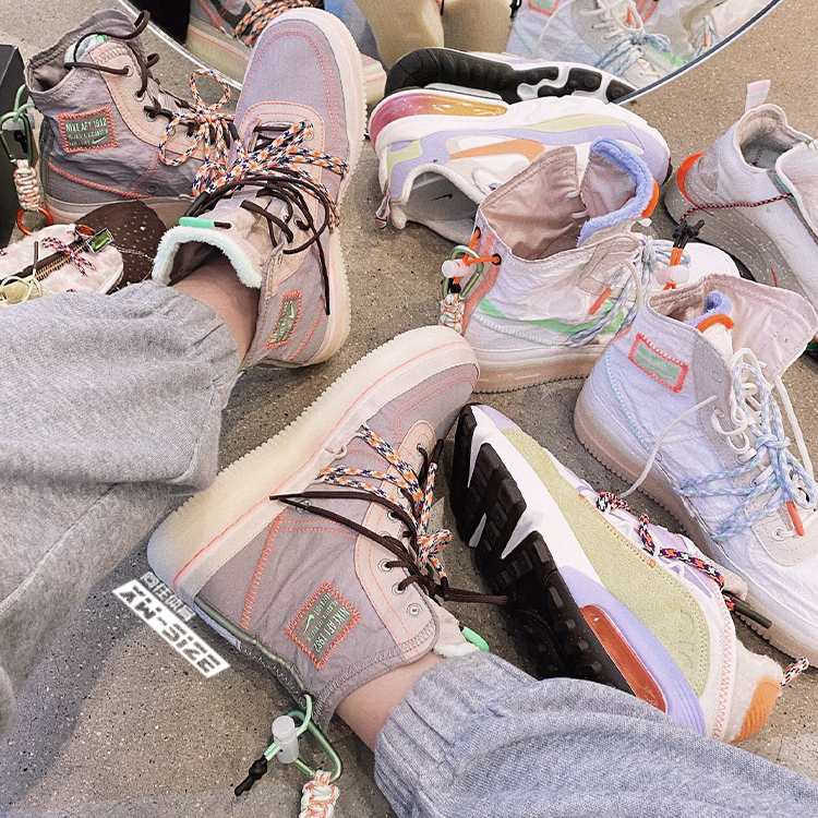 Nike女子高帮空军一号机能板鞋