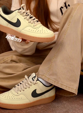 向往体育Nike/耐克Court Vision男子经典休闲板鞋HV2530 FQ8075