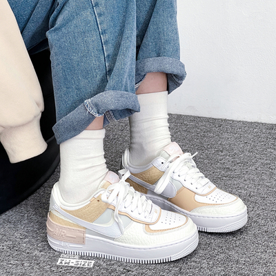 Nike耐克空军AF1增高板鞋