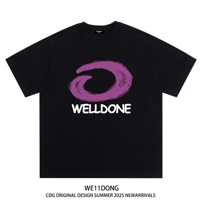 WE11DONECDG重磅纯棉短袖t恤