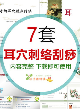 中医耳穴疗法知识PPT课件耳尖刺络放血刮痧疗法操作种方法适应症