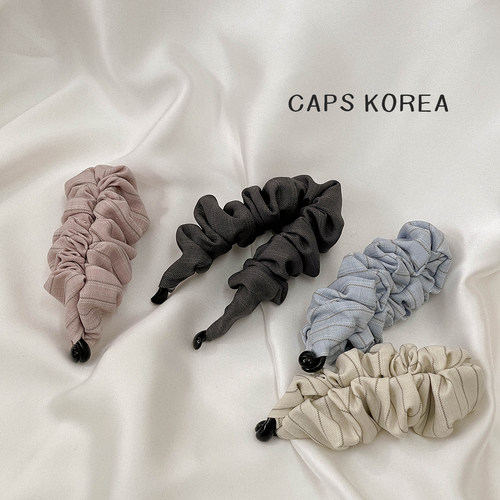 CAPS KOREA ｜简约高级发量少竖式防滑香蕉夹扎马尾发夹小号超紧