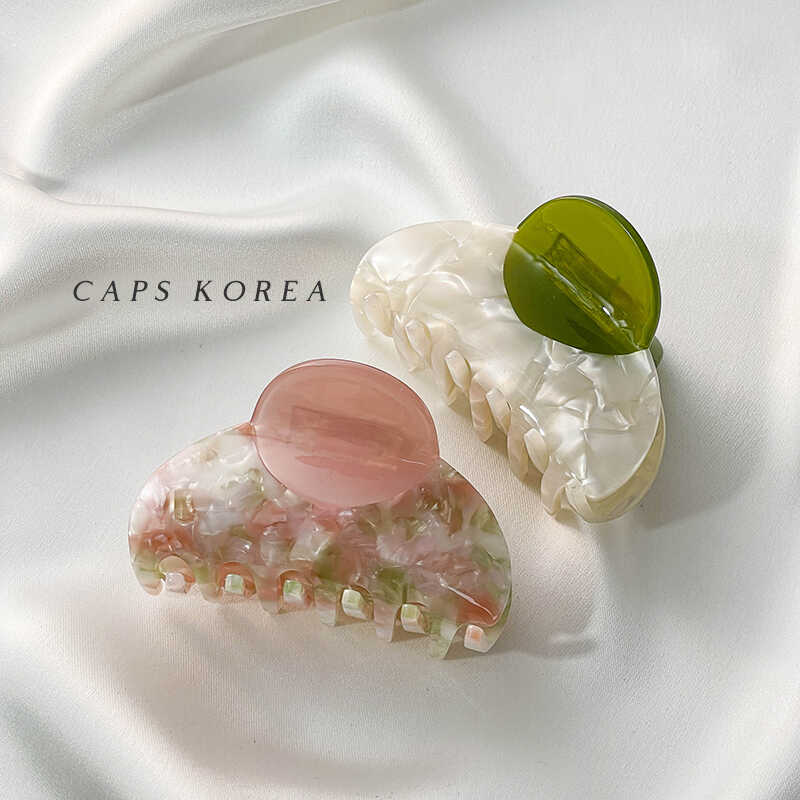 高级感发量少醋酸抓夹