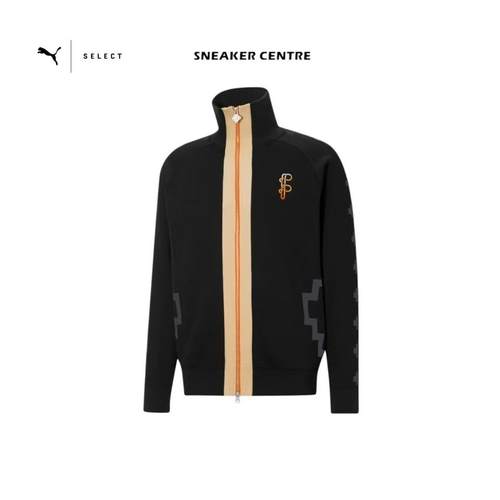 Puma x PRONOUNCE联名撞色休闲复古运动针织夹克外套男款 532141