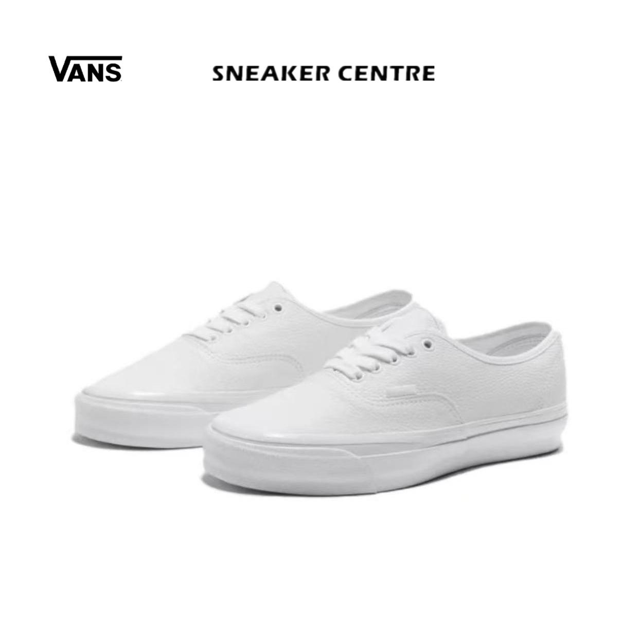 Vans Premium Old Skool小白鞋夏板鞋男鞋一脚蹬Authentic休闲鞋