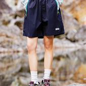 健身训练跑步运动裤 BSON布森美式 五分裤 冰丝男士 运动复古男女短裤