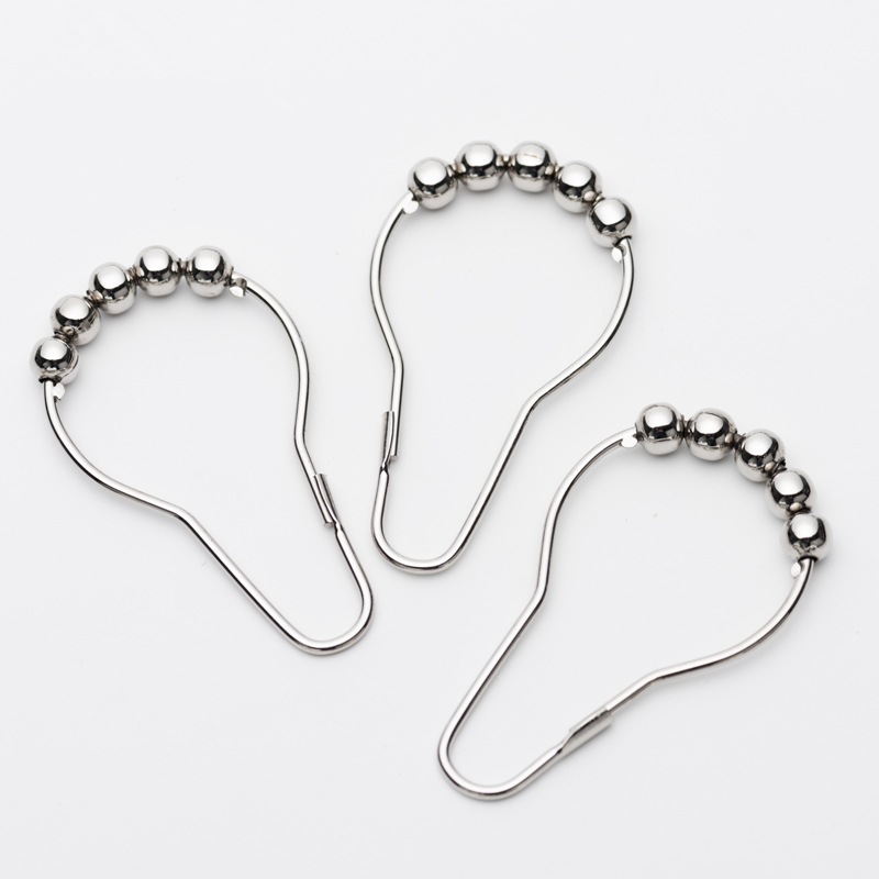 金属浴帘环挂钩合金结实耐用