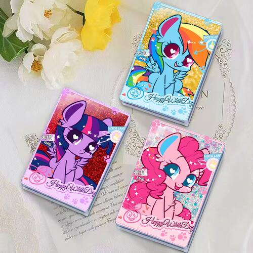 小马周边云宝碧琪动画生日礼物紫悦拍送流沙宝莉立牌麻将可爱立得