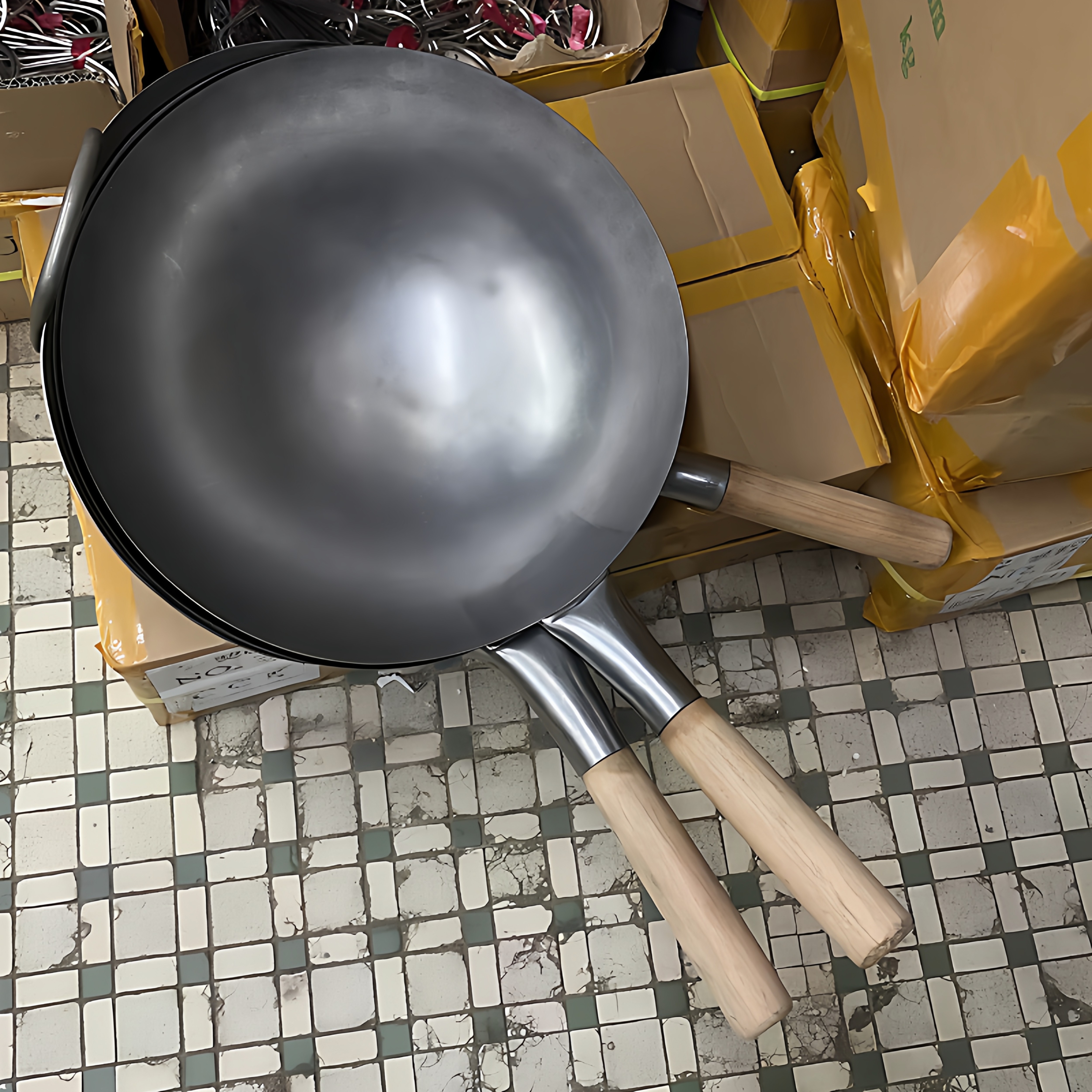 香港陈枝支记铁锅正品代购