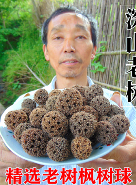 深山老树枫树球新货野外生路路通枫球子枫香果枫杨树球泡澡泡脚