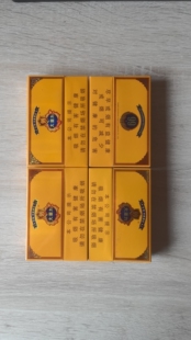 (空盒无烟)正版大重九9+1小烟盒可做2横版烟卡呸呸卡玩具收纳收藏