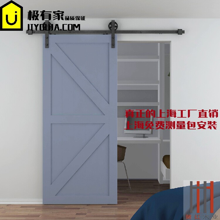 包安装美式风实木复合门图片