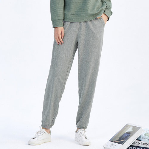 铜牛Bless棉氨小皱布女居家下装