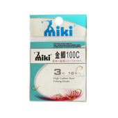 日本三木金miki金鲫无刺高碳鱼钩 日本进口垂钓用品森源制造