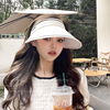 summer Same item fashion Empty top ultraviolet-proof sunshade Hat Large canopies Ride a bike Covering her face Sunscreen hat