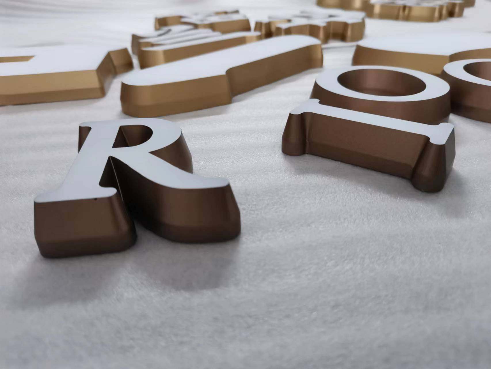 正发光单面发光迷你发光字招牌广告字