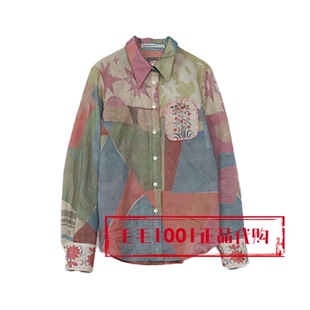 达衣岩2026春季新国内正品代购衬衫DAZS030010色块诉说之一669