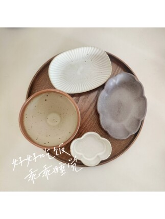 LLHOME一人食减脂餐具早餐学生餐具釉下彩餐具