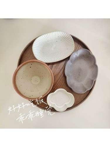 LLHOME一人食减脂餐具早餐学生餐具釉下彩餐具
