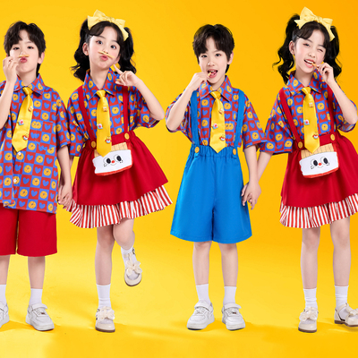 六一儿童节演出服小学生啦啦队