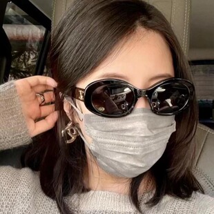 凯旋门墨镜女高级感猫眼2026年新款C家欧美椭圆网红近视太阳眼镜