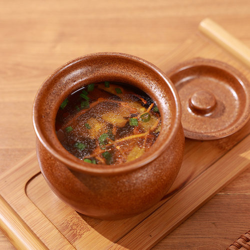 陶瓷隔水炖盅一人份煨汤瓦罐