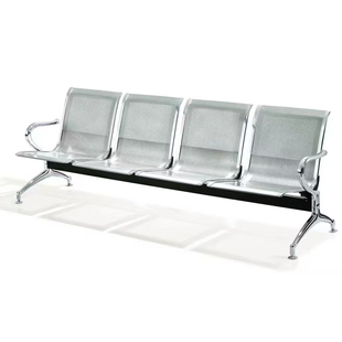 暖办 YJH排椅五人位不带垫 公共座椅等候椅车站休息长椅候诊椅