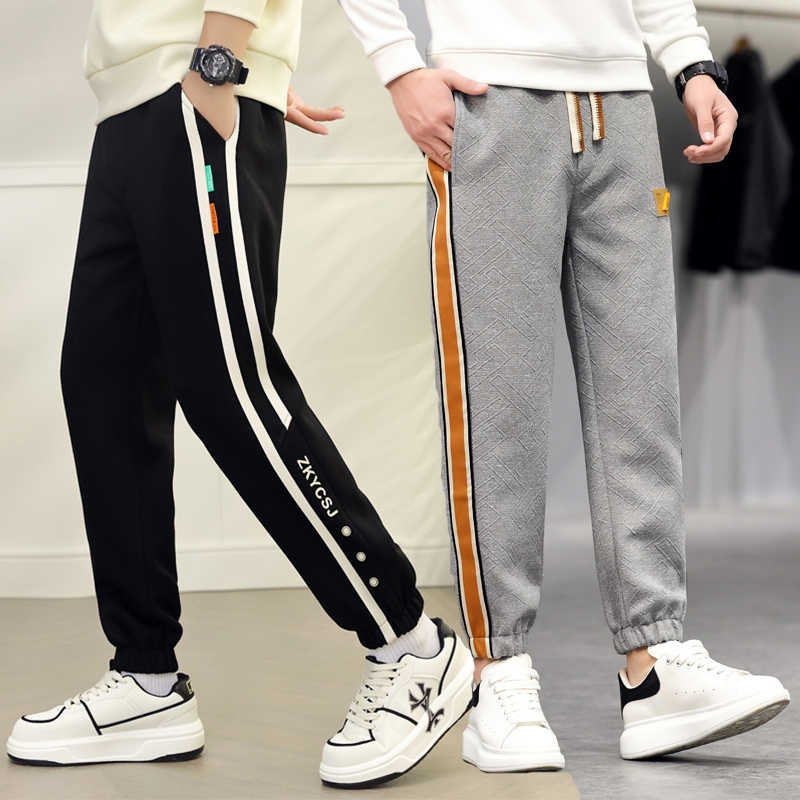 青少年休闲卫裤男长裤