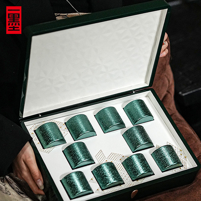 小合金罐茶叶包装礼盒绿茶茶叶罐