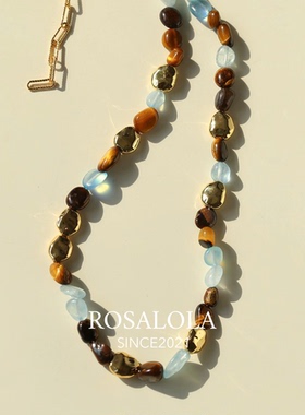 ROSALOLA 冬日治愈系·时尚复古项链·LOLA系列 122233