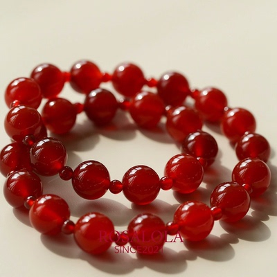 ROSALOLA 许我耀眼·许研风露思同款红玛瑙手串·LOLA系列 010903