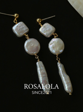 ROSALOLA 仙女巴洛克·法式浪漫复古耳环·LOLA系列 122213