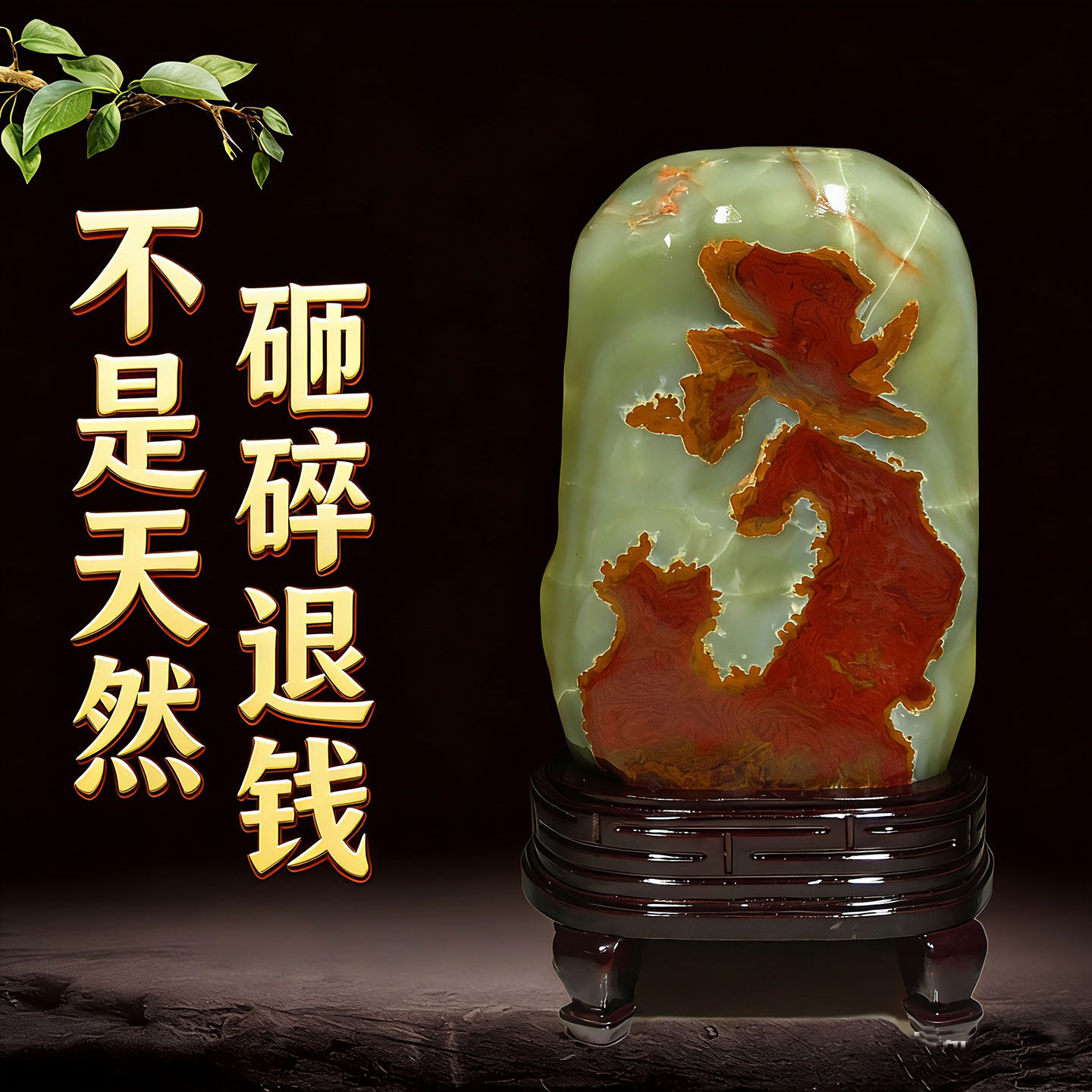 天然阿富汗玉原石观赏石客厅办公室高档装饰石头中大玉石摆件送礼