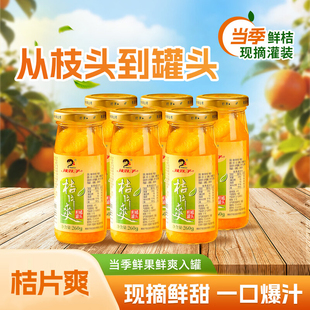 辣妹子桔片爽水果罐头橘子糖水罐头新鲜直采零食整箱节日礼盒装