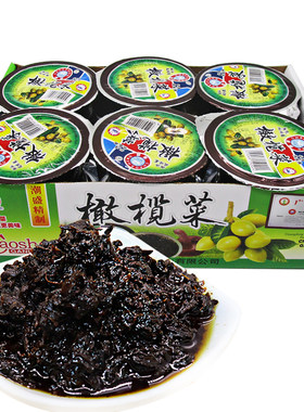 18盒潮盛橄榄菜配粥下饭拌面开胃