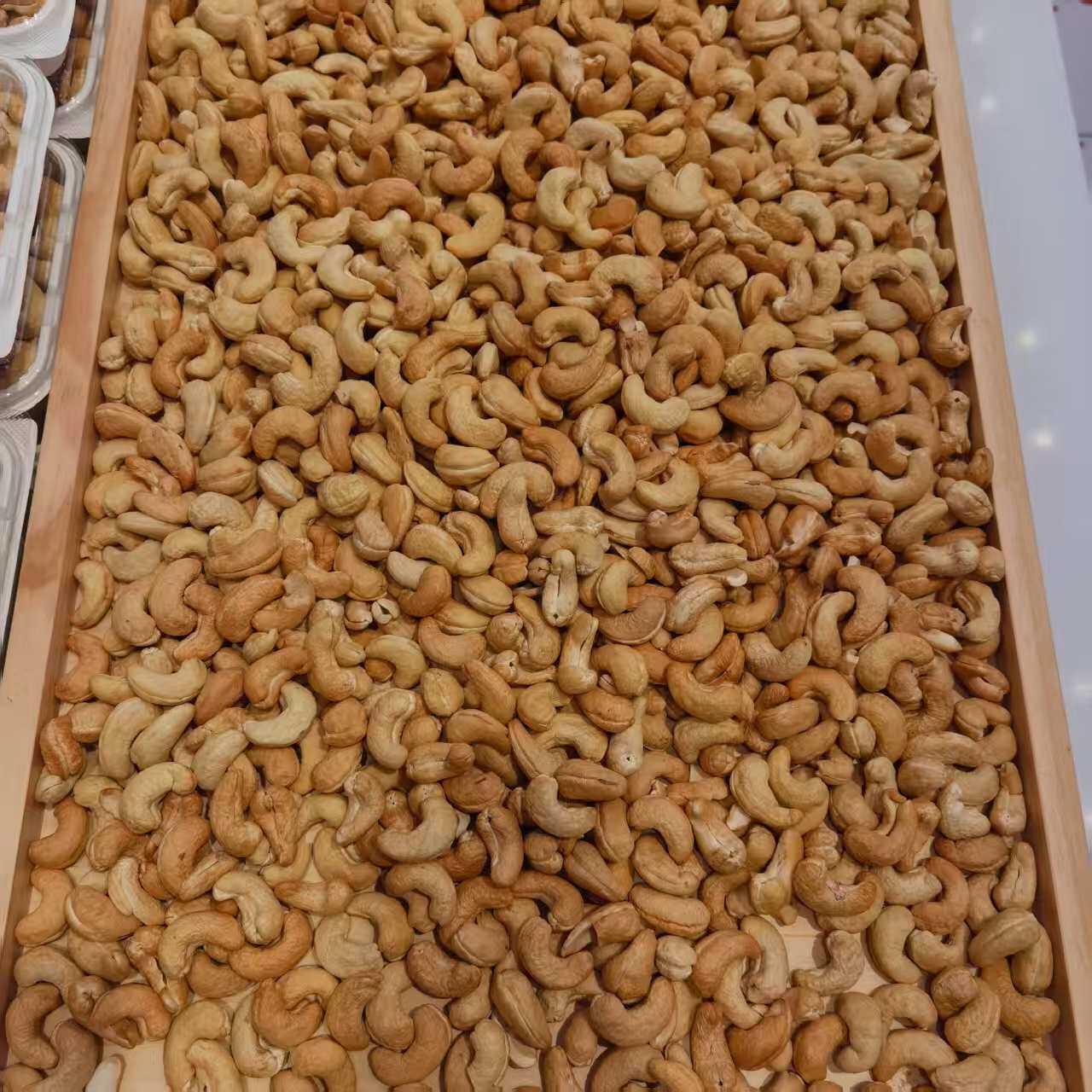 薛记炒货现烤大腰果仁原味锁住自然能量健康美味坚果鲜香酥脆零食