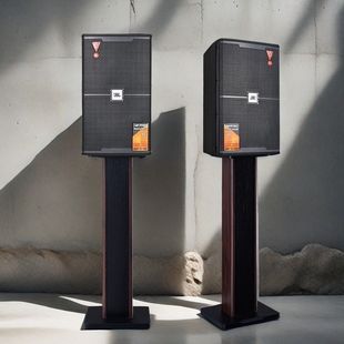 丹莱梅克木质音响支架环绕架子书架舞台KTV专业落地12寸音箱支架