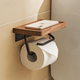 洗手间手纸架浴室卷纸架 厕所浴室置物架免打孔卫生间纸巾盒挂壁式