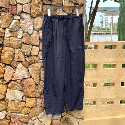 户外防泼水透气腰带夏季休闲长裤女 K5254